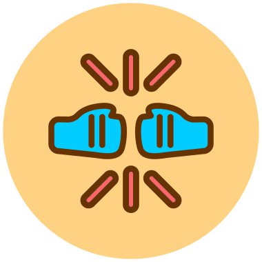 seo modern simgesinin vektör illüstrasyonu