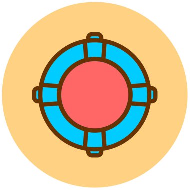 Can simidi. Web simgesi basit illüstrasyon