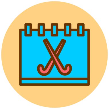 Okul. Web simgesi basit illüstrasyon