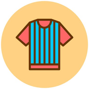 Tişört. Web simgesi basit illüstrasyon