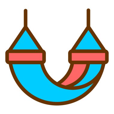 Kumsal. Web simgesi basit illüstrasyon