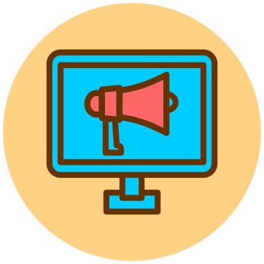 seo modern simgesinin vektör illüstrasyonu