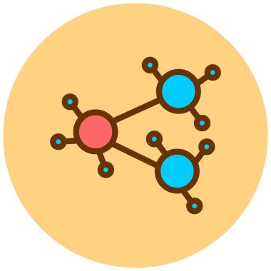 şebeke. Web simgesi basit illüstrasyon