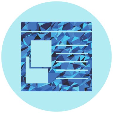 harf, zarf, vektör illüstrasyonu