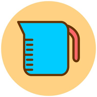 Çay. Web simgesi basit illüstrasyon