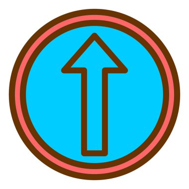 Projeniz için yön ok simgesi