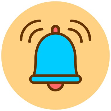 Zil. Web simgesi basit tasarım