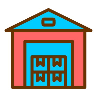 Modern illüstrasyon vektör simgesi oluşturma