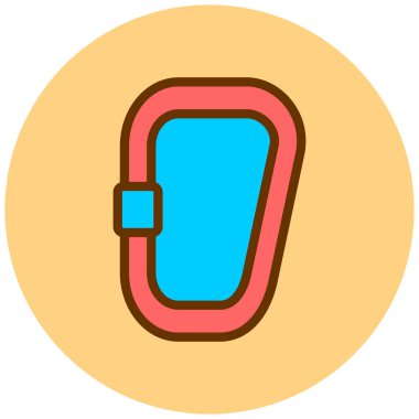 Mıknatıs Web simgesi basit illüstrasyon