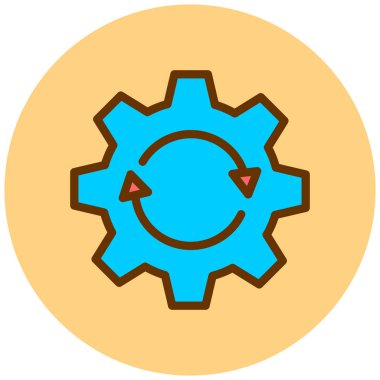 Ayarlama. Web simgesi basit tasarım