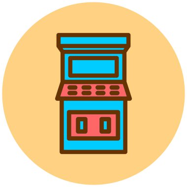 oyun, web simgesi vektör resimlemesini oynat 