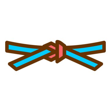 Papyon ikonu vektörü. Beyaz arkaplanda düz resim çizimi simgesi.