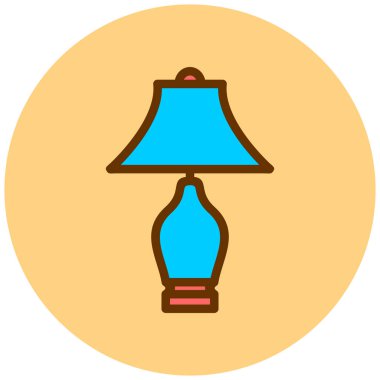 Lamba. Web simgesi basit illüstrasyon