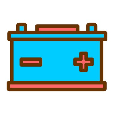 pil vektör illüstrasyonu