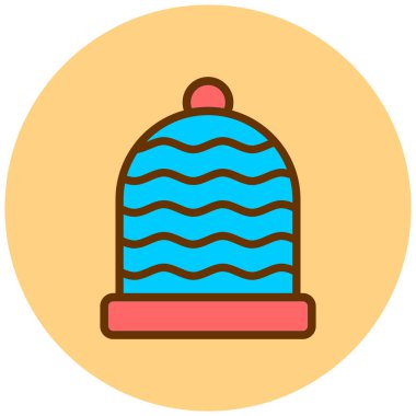 Noel balosu. Basit resimleme