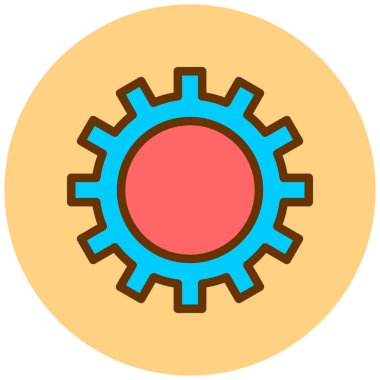 Ayarlama. Web simgesi basit illüstrasyon