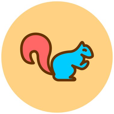 Bir kedinin vektör illüstrasyonu