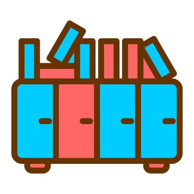 arşiv vektör renk simgesi