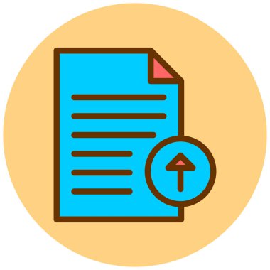 dosya belgesi. Basit resimleme