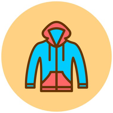 Dişi düz simgenin vektör illüstrasyonu