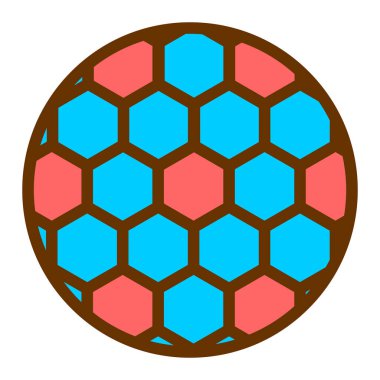 Tasarım için bir arkaplanın vektör illüstrasyonu