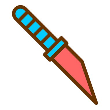 Kalem. Web simgesi basit illüstrasyon