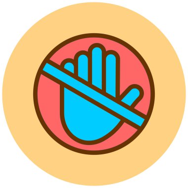 - Hayır. Web simgesi basit illüstrasyon