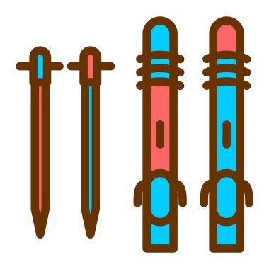 Vektör illüstrasyonu, simge ögesi arkaplanı