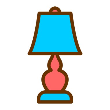 Modern lamba simgesinin vektör illüstrasyonu