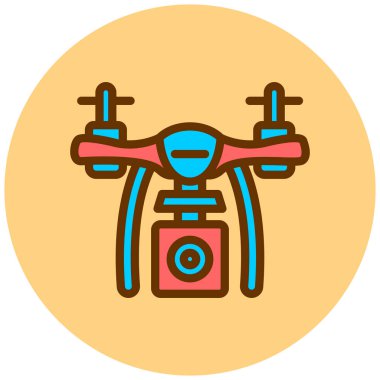 İHA. Web simgesi basit illüstrasyon