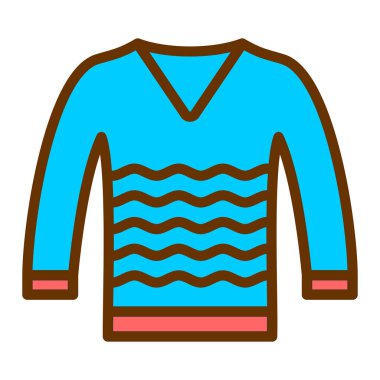 Kumaş. Web simgesi basit illüstrasyon