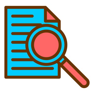 arama web simgesi vektör illüstrasyonu 