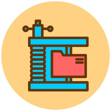 kahve vektörü simgesi modern basit tasarım