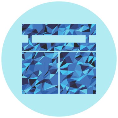 Tasarım için bir arkaplanın vektör illüstrasyonu