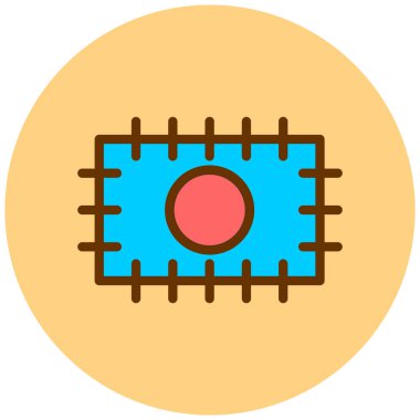 Kitap. Web simgesi basit illüstrasyon