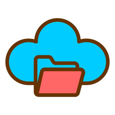 Bulut hesaplama. Web simgesi