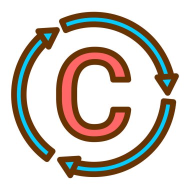 Simge vektör illüstrasyonunu tazele