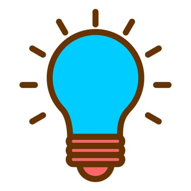 Seo ve teknoloji simgesinin vektör illüstrasyonu