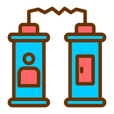 Kahve makinesi. Web simgesi