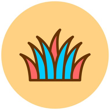 güzel çiçek vektör simgesi