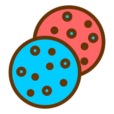 pizza. Web simgesi basit illüstrasyon