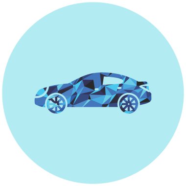 Araba web simge vektör çizim 