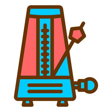 Bir bitki simgesinin vektör illüstrasyonu