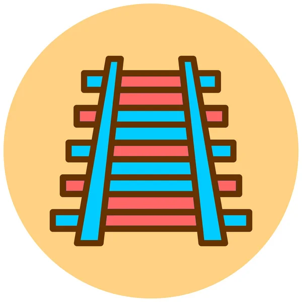 Escada Ícone Web Ilustração Simples — Vetor de Stock
