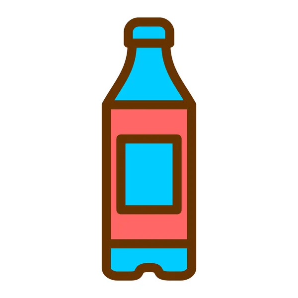 Flasche Symbol Vektor Illustration — Stockvektor