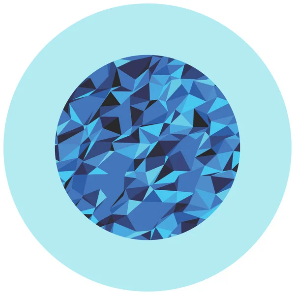 Ilustração Vetorial Ícone Diamante —  Vetores de Stock