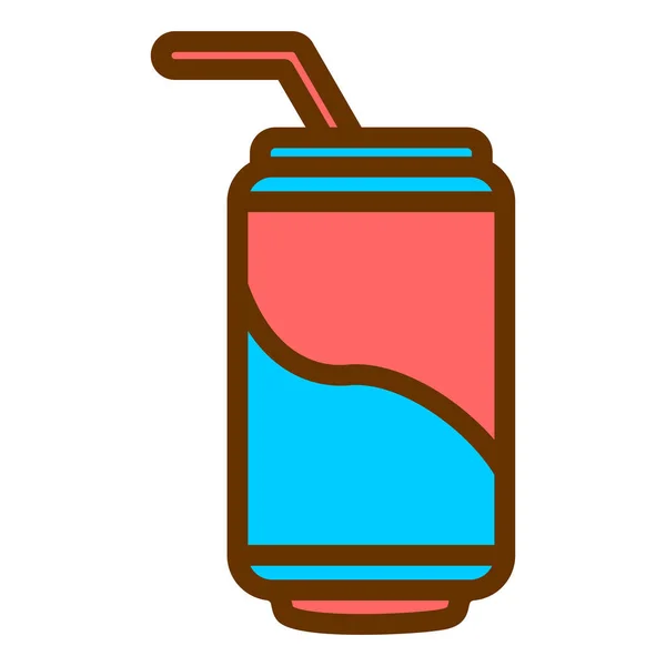 Trinken Web Symbol Einfache Illustration — Stockvektor