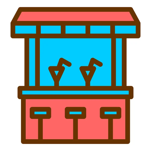 Ilustración Vectorial Caja Madera — Vector de stock