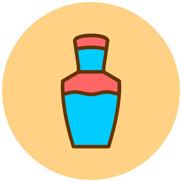 Perfumy Ikona Web Prosta Ilustracja — Wektor stockowy