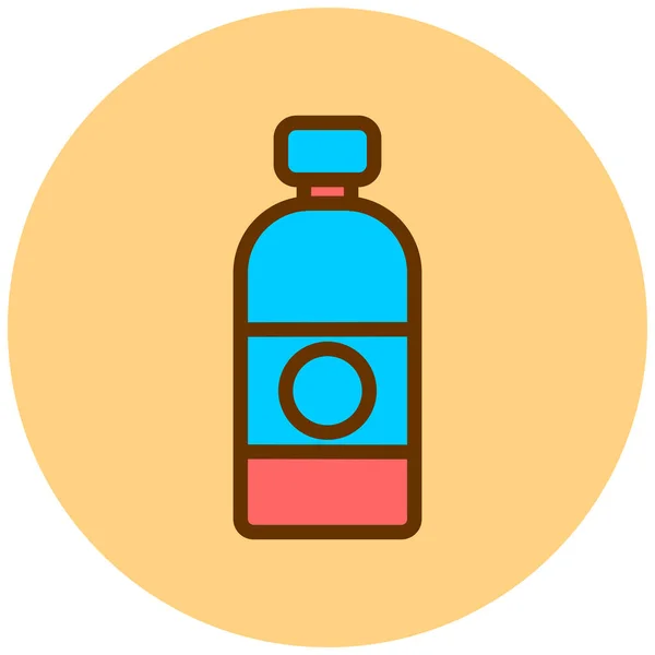 Vector Illustration Seo Bottle Icon — ストックベクタ